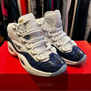 Reebok Question Mid Panini Tiger Prizm Basketball Shoes -Kids 5.5 / Women’s 7